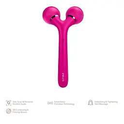 Електронний звуковий ролик для обличчя та тіла GESKE Sonic Facial & Body Roller 4 в 1 бузковий - мініатюра 4
