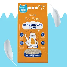 Наповнювач ModeS Tofu PetSanit гіпоалергенний 2.6 кг - мініатюра 3
