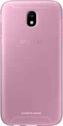 Чохол Samsung Jelly Cover Galaxy J7 2017 pink (EF-AJ730TPEGRU)