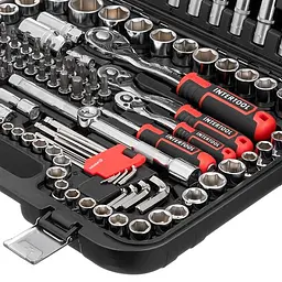 Набір інструментів Intertool ET-8156 156шт [85186] - мініатюра 10