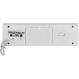 Годинник настільний Grunhelm LED LJ-995 3V 2х1.5V (131071) - мініатюра 6