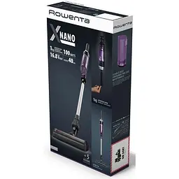 Пилосос Rowenta безпровідний X-Nano Essential 100 Вт фіолетово-чорний (RH1129WO) - мініатюра 11