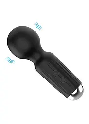 Вібромасажер B - Series Magic Rechargeable Mini, 11 см (чорний) - мініатюра 2