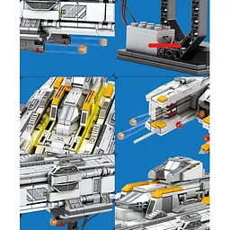 Конструктор Reobrix Артилерійський ескортний корабель Lagrange CV-11003 (788) [171510] - мініатюра 7