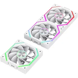 Комплект вентиляторов GameMax FN12A-N2 WL-RW AURA Revers 3*120мм PWM - мініатюра 5