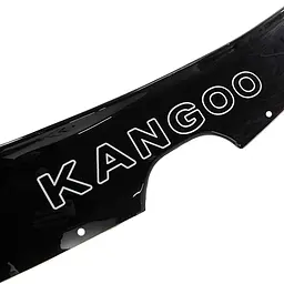 Дефлектор капота мухобійка Renault Kangoo II 2013- Рестайлінг Voron Glass - мініатюра 5