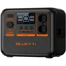Зарядна станція Bluetti AC70P 864Wh/1000W - мініатюра 3