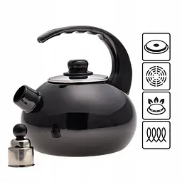 Чайник із свистком Kamille KM-1039A 2,5 л - мініатюра 2