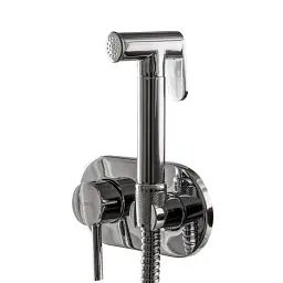 Змішувач вбудований з гігієнічним душем Globus Lux Niagara GLN-2-106 Chrome 30412 - мініатюра 7