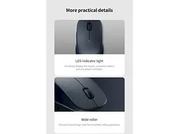 Миша Xiaomi Dual-mode Wireless Mouse 2 Black (BHR8850GL) - мініатюра 5