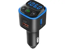 FM-трансмітер Gelius Tune GP-FMT051 (PD/QC) 36 W Black (2099900987533)