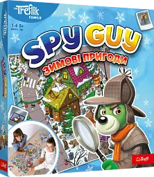 Настільна гра Зимові пригоди Spy Guy Trefl 2981 Різнокольоровий shop (5900511029819)