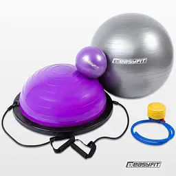 Насос для фітболу EasyFit ножний  - мініатюра 2