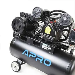 Компресор двоциліндровий пасовий Apro OFBD-50 2,2кВт 402 л/хв 50 л 30412 - мініатюра 9