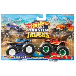 Набір Hot Wheels із 2 машинок-позашляховиків серії Monster Trucks в асортименті (FYJ64) - мініатюра 4
