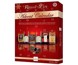 Адвент календар Abtey Royal Lays Advent Calendar Prestige liquers in premium dark Chocolate 290 г