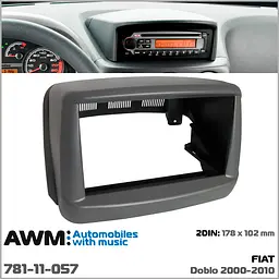Перехідна рамка Fiat Doblo AWM 781-11-057 - мініатюра 5