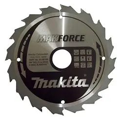 Диск пиляльний по дереву 180х30 мм 16T Makita Makforce B-08193