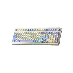 Клавіатура Aula S99 Wireless/Bluetooth/USB UA White/Purple (6948391209906) - мініатюра 2