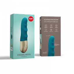 Пульсатор Fun Factory Stronic Petite Mini Pulsator Deep Sea Blue Приємний, 17х3.5см синій - мініатюра 10