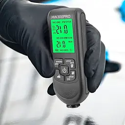 Товщиномір фарби для авто Nectronix HW300pro чорний (101136) - мініатюра 6
