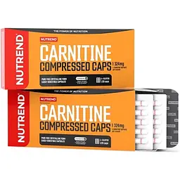 Л-карнітин Nutrend Carnitine Compressed 1324 мг 120 капсул