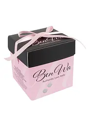 Вагінальні кульки Ben Wa Love Balls, 1.8 см, сріблястий - мініатюра 2