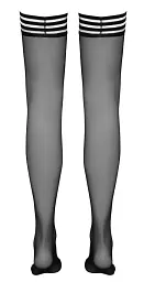 Панчохи Cottelli Collection Legwear Hold-Up 1 чорний - мініатюра 6