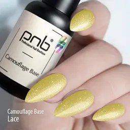 База камуфлююча каучукова PNB UV/LED Camouflage Base Lace 8 мл - мініатюра 4
