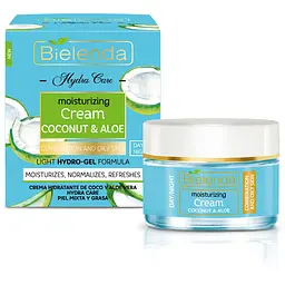 Крем для обличчя Bielenda Hydra Care кокос та алое 50 мл - мініатюра 3