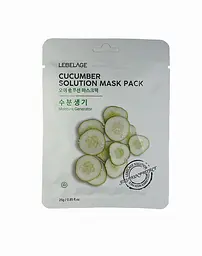 Тканинна маска для обличчя Lebelage Cucumber Solution Mask