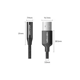 Звукова плата VENTION USB AM to 3.5mm F 0.25m (4pin) 96kHz/24bit DSP noise reduction (CVEBC) - мініатюра 2