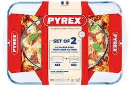 Набір форм для запікання Pyrex 2 предмети kuh0016045 - мініатюра 2