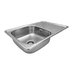 Кухонна мийка Kroner KRP Satin-7848 (0,8 мм) CV022789, Satin - мініатюра 3