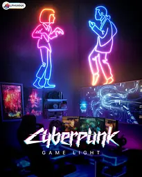 Неоновий стрічковий світильник Lphianx, 10 футів світлодіодного гнучкого неонового світла з музичною синхронізацією Б/в - мініатюра 6