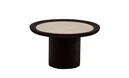 Стіл журнальний Welovemebel Elissa H35 чорний - мініатюра 1