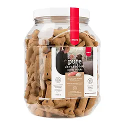 Ласощі для чутливих собак Mera good snacks pure sensitive Truthahn & Reis снеки із індичкою та рисом 600 г