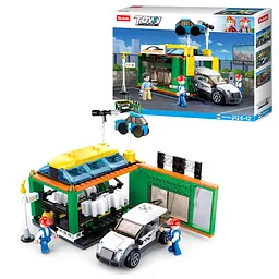 Конструктор "Town": Автомийка 323 деталі SLUBAN M38-B0759D