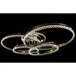 LED люстра світильник з пультом і підсвічуванням Linisoln 55062/2+2 CH