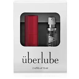 Преміум лубрикант 3-в-1 на силіконовій основі UberLube Good-to-Go, Червоний - мініатюра 3