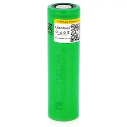 Акумулятор 18650 2600mAh (2450-2650mah), 3.7V (2.75-4.2V), green, PVC BOX Liitokala (Lii-VTC5)