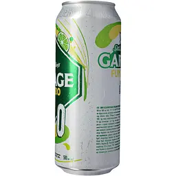 Пиво Seth&Riley's Garage Fun Zero №0 Lime, світле, 0%, з/б, 0,5 л (908437) - мініатюра 3