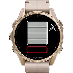 Смарт-годинник Garmin Fenix 8 AMOLED Sapphire 43mm Soft Gold with Limestone Leather Band [010-02903-40] [115170] - мініатюра 11