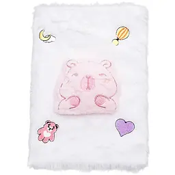 Блокнот плюшевий ZiBi Kids Line Capybara А5 80 аркушів у клітинку, дизайн в асортименті (ZB.700015)