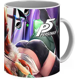 Кухоль GeekLand гра Персона 5 Persona 5 Р5 02.07 330 мл білий - мініатюра 2