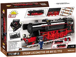 Конструктор Cobi Локомотив DR BR Class 52 масштаб 1:35, 1723 деталі (COBI-6283) - мініатюра 2