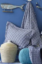 Плед-покривало Karaca Home - Ruben 2019-2 lacivert 160*220