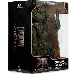 Фігурка DOOM The Dark Ages Doom Slayer Atlan 12in - мініатюра 7