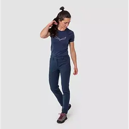 Штани Salewa Fanes W Hemp L Темно-синій (1054-013.012.0394) - мініатюра 2