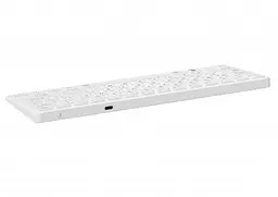 Клавіатура бездротова KBW-C01S-UA, Silver, USB 2.4GHz, 78 кнопок Maxxter teh0028276 - мініатюра 2